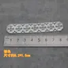 DIY Adorno de Cabeça para Noiva Coroa de Fênix Xiuhe Antiga Peça de Conexão de Ferro Grampo de Cabelo Hanfu Acessórios de Película de Cobre