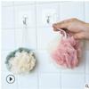 Duas cores grande bola de banho Bath flor bath ball back esfregando Bath flower color matching home Bath Bath ball bath bath ball atacado
