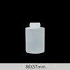 En Stock 50/120ml Botella Transparente de Dispensación Tipo Prensa para Quitaesmalte, Botella con Cabezal de Bomba para Tónico y Desmaquillante
