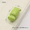 Manijas de Puerta de Gabinete de Cerámica Coloridas, Manijas Simples de Agujero Único con Forma de Caramelo para Gabinete, Armario, Cajón, Manijas de Tapa de Botella