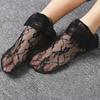Meia de Renda Média Cano Médio Meia Princesa Mori Girl Coreana Fina Renda Retrô Lolita Meia Japonesa Slouch