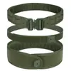 Cinturón Táctico Lasvenis para Entrenamiento al Aire Libre 3 en 1 Cinturón de Cintura Táctico con Hebilla Cobra, Personalizado por el Fabricante