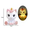 Meias Jiyika de Vinil Luz Noturna Urso Autodepreciativo Usachi Xiaoba Decoração de Mesa Boneca Enfeites Atacado