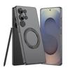 Adecuado para Funda de Teléfono Móvil Samsung S25Ultra Soporte Magnético para Coche Giratorio 360° Ultrafina de Alta Gama Anti-Caídas