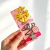 Pinza Metálica para el Cabello para Flequillo, Pasador de Flequillo de Verano, Pinza de Pato Linda para Niña, Accesorio para el Cabello para Niños
