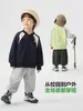Jaqueta de Baseball para Meninos Roupas de Outono 2026 Novo Estilo Primavera e Outono Roupas Infantis Tops para Crianças Tendência