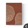 Pintura Colgante Abstracta Creativa Elegante para Sala de Estar Líneas Abstractas Geométricas de Piso a Techo Pintura Decorativa para Entrada Una Enorme