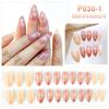 Estilo INS europeo ligero punta usar esmalte de uñas patrón floreciendo lunares estampado de leopardo línea usar uña simple europeo transfronterizo exclusivo