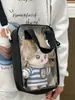 Bolsa de Muñeco de Algodón de 20 cm para Comic-Con Ins Secundaria Bolsa para Dolor Bolso Cruzado Estilo Chica Suave Bolsa Pequeña de Dibujos Animados para Mujer Linda