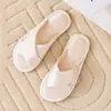 Zapatillas de mañana para boda par rojo festivo para novio y novia dama de honor satinadas de alta gama para amantes del hogar zapatillas de una tira