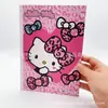 Japón Sanrio Serie Estampado de Leopardo Sanrio Edición Limitada Lápiz Mini Bloc de Notas Borrador Cubierta Protectora para Lápiz