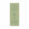 Venta al por mayor del fabricante Esterilla de Yoga de Caucho PU Caucho Natural Antideslizante Línea de Postura Esterilla de Fitness Esterilla de Lujo Esterilla de Yoga Engrosada