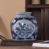 Jingdezhen Novo Estilo Chinês Vaso de Cerâmica Vaso Decorativo Ornamentos de Cerâmica Acessórios para Casa Vaso Antigo Hidropônico Bule de Chá