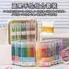 Set de Bolígrafos para Planificador Fruta Azul, Bolígrafos de Gel para Planificador de Gran Capacidad, Notas de Dibujo, Resaltadores, Bolígrafos de una Cabeza, Envío Gratis