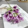 Simulación pasto pavo real crisantemo persa decoración del hogar decoración de boda estilo pastoral ramo de flores de seda accesorios de fotografía flor al por mayor