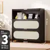Cómoda Negra Estilo Vintage de Cinco Cajones Gabinete de Almacenamiento para Sala de Estar Dormitorio Gabinete de Almacenamiento Estantería Gabinete de Pasillo Gabinete Estrecho Alto Vertical Multicapa