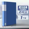 Carpeta de Deli con Impuestos Incluidos Organizador de Documentos A4 Páginas Insertables Transparentes 33610 Múltiples Especificaciones Clasificación de Archivos Engrosado Gran Capacidad