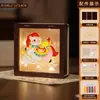 Kit DIY de Luminária Noturna Luminous de Esmalte Personalizada, materiais artesanais para criar um ornamento decorativo atmosférico, pequeno presente