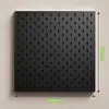 Tablero Metálico Perforado Magnético, Estante de Almacenamiento Multifuncional Engrosado, Divisor de Pared, Accesorios para Tablero Perforado Vertical