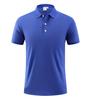 Camisa Polo Personalizada para Homens, Secagem Rápida, Lavada, Camiseta Estampada Desgastada para Mulheres, Logo Bordado de Alta Qualidade, Exportação Transfronteiriça