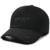 Estilo Nuevo de Invierno para Hombres de Mediana Edad y Mayores, con Forro de Terciopelo Grueso, Resistente al Frío, Gorra de Béisbol, Protección para los Oídos al Aire Libre, Gorra Cálida de Pico de Pato, Gorro de Algodón a Prueba de Viento