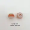 Botões de Resina Coloridos com Furo Grande e Contas Soltas em Estoque para Joias Artesanais DIY, Acessórios para Vestidos e Maiôs, Botões Decorativos para Roupas