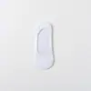 Meias Invisíveis Femininas de Algodão Cor Sólida para Primavera e Verão, Meias Femininas Respiráveis de Silicone Antiderrapantes de Corte Baixo, Estilo Fino Confortável e Versátil