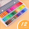 Plumas de Acuarela 12 Colores 24 Colores Doble Punta Suave Plumas de Colores Plumas de Dibujo para Niños Set de Pintura Regalo de Vacaciones