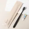 Conjunto Descartável de Lavabo e Higiene Pessoal para Hotel Pousada B&B Escova de Dentes de Cerdas Macias e Pasta de Dentes Suprimentos para Quarto de Hóspedes Escova de Dentes Descartável Pasta de Dentes