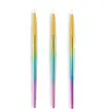 Caneta nova para nail art, caneta de pintura e contorno em cores estilo japonês, caneta laser antiderrapante, conjunto de 3