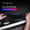 Tira anti-colisão para porta de carro, adesivo anti-colisão transparente invisível para carroceria, tira para soleira da porta do porta-malas 5D, adesivo de fibra de carbono