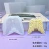 Asas de penas flip açúcar cozimento chocolate silicone molde asas aromaterapia gesso carro guarda-roupa tag pingente molde