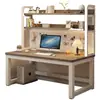 Mesa de Computador Mesa para Home Office Mesa de Quarto Mesa para Estudante Mesa Integrada com Painel Perfurado Armazenamento Simples Mesa de Estudo