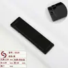 Nova Puxador Oculto para Gaveta Montado na Superfície Preto Puxador de Porta de Guarda-Roupa Dourado Tatami Puxador Plano Invisível