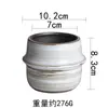 Vaso de Cerâmica para Flores de Mesa Interna, Exclusivo Vaso Pequeno com Suculentas para Escritório, Sala de Estar, Uso Doméstico, Vaso Pequeno Criativo para Orquídeas Suspensas