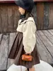 Bolsa Transversal Infantil Coreana Xiaohongshu Moda Feminina Porta-Moedas Bolsa de Mão Retrô Pu Macio Bolsa para Batom da Família