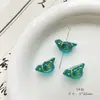 Cuentas de Cristal Checo Pintadas en Oro Doméstico Retro Caracol Pájaro Flor de Durazno Material Hecho a Mano Pulsera Cadena de Teléfono Móvil Accesorios de Joyería