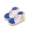 Zapatos de bebé de primavera y otoño, suela suave y antideslizante, para hombre y mujer, con bonitos dibujos animados, de lona, BBW3227