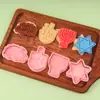 Molde para Galletas Serie Hanukkah Trompo Molde para Galletas Dibujos Animados 3D Galletas Impresas Simulación de Arcilla DIY
