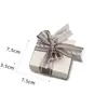 Caja de Regalo para Joyería, Collar, Pulsera, Pendientes, Caja de Embalaje para Anillo, Caja de Papel para Guardar Regalos de Colgante, Más Vendido Transfronterizo