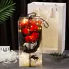 Flores Secas de Gipsófila Claveles Ramo de Rosas Regalo Regalo del Festival Qixi Para Novia Mejor Amiga Mamá Regalos de Cumpleaños