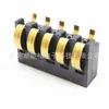 Conector de batería horizontal de 5 pines BC-1-516 paso 3.0 altura 6.0H resorte de cobre de fósforo para batería