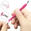 Venta Directa de Fábrica Herramientas para Manicura Tenedor para Cutícula Acero Inoxidable Empujador de Cutícula Exfoliante Pala para Cutícula de Manicura Disponible en Stock