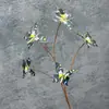 Decoración de ventana de mariposa impresa en 3D, decoración del hogar, accesorios de fotografía, flores artificiales populares, adornos de flores artificiales transfronterizos al por mayor