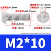 Acero Inoxidable 304 Tornillos Hexagonales de Cabeza Semicircular Pernos Hexagonales de Cabeza Pan Tornillos de Rosca Completa M3M4M5M6M8