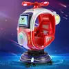 Carrinho de Balanço Infantil a Moeda Máquina dos Sonhos, Máquina de Balanço Grande Avião Giratória e Elevatória, Máquina de Jogo, Equipamento de Parque de Diversões