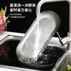 ¡Guau! Comercio Exterior Transfronterizo Estilo Retro Placa Ovalada de Acero Inoxidable Bandeja para Joyería Estilo Japonés Ins Plato Creativo para Postres de Restaurante