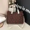 Bolso de Pana Nuevo de Verano para Mujer, Gran Capacidad, Estampado Floral, Ligero, de Hombro Único, Cruzado