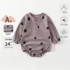 Macacões para Recém-Nascidos, Roupas de Bebê para Primavera e Outono, Roupas de Casa para Bebê, Roupas de Monge, Roupas Infantis, Tipo A de Algodão Modal