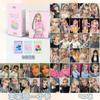 Coleção de Entretenimento Coreano 50 Peças de Tinta Rosa Ale Jintai Heng Shen Zhen Pei Zhuyun Liu Zhimin Cartões Periféricos a Laser 50